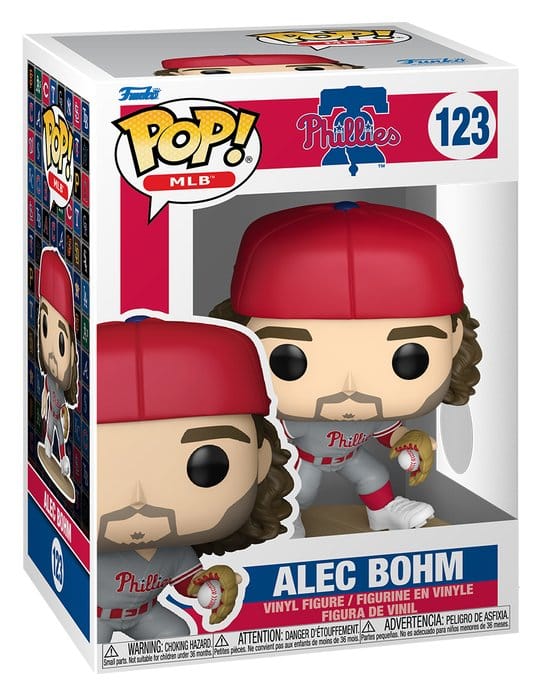 MLB POP! Vinilna figura Phillies- Alec Bohm 9 cm