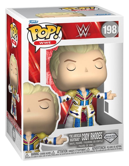 ¡WWE POP! Figura Vinilo Cody Rhodes 9 cm