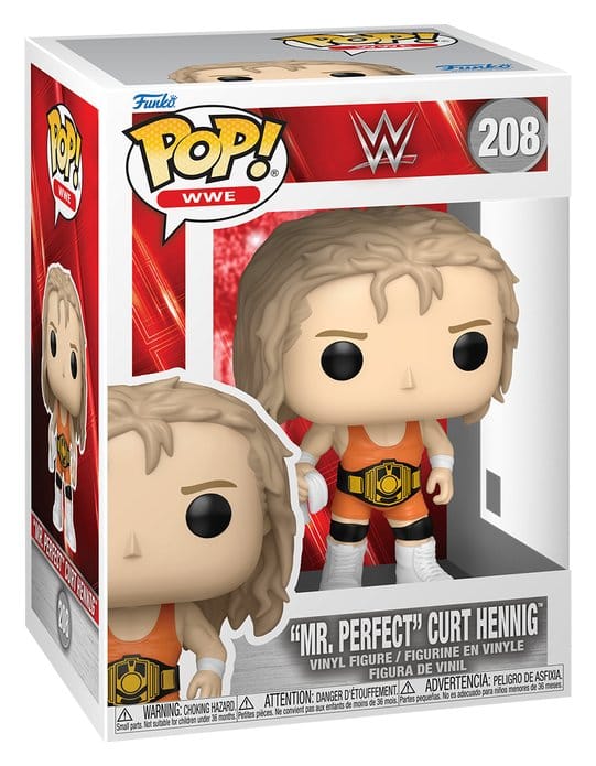 WWE-POP ! Figurine en vinyle Curt Hennig (M. Perfect) 9 cm