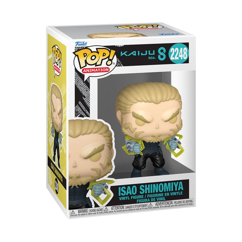 Kaiju nr. 8 POP! Animatie vinylfiguur Isao Shinomiya 9 cm