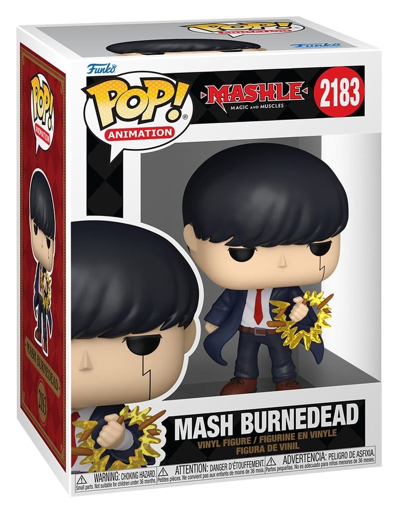 Mashle POP! Animasyon Vinil Şekil Mash Burnedad 9 cm