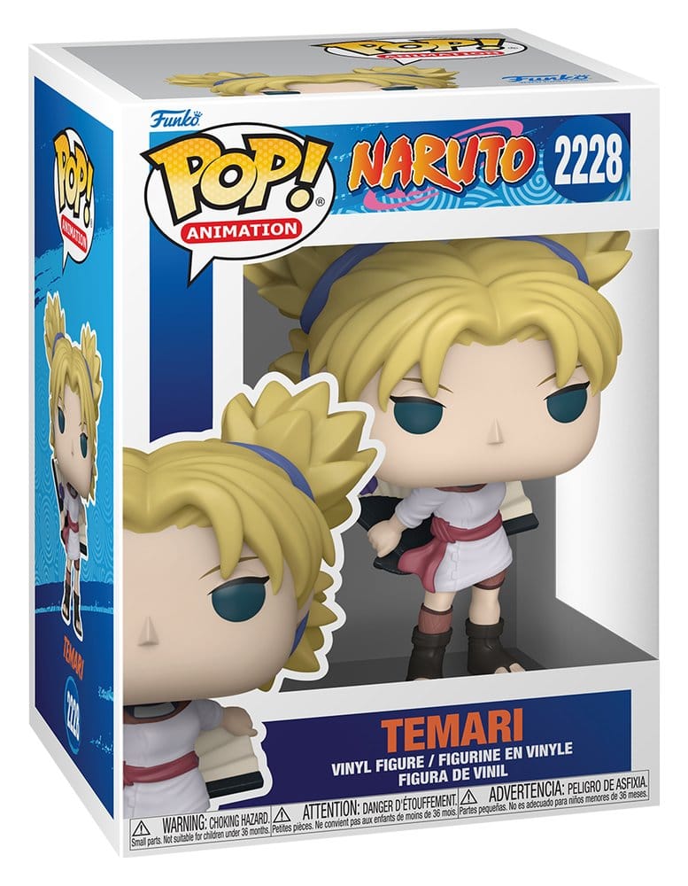 Naruto Classic POP! Animasjon Vinylfigur Temari 9 cm