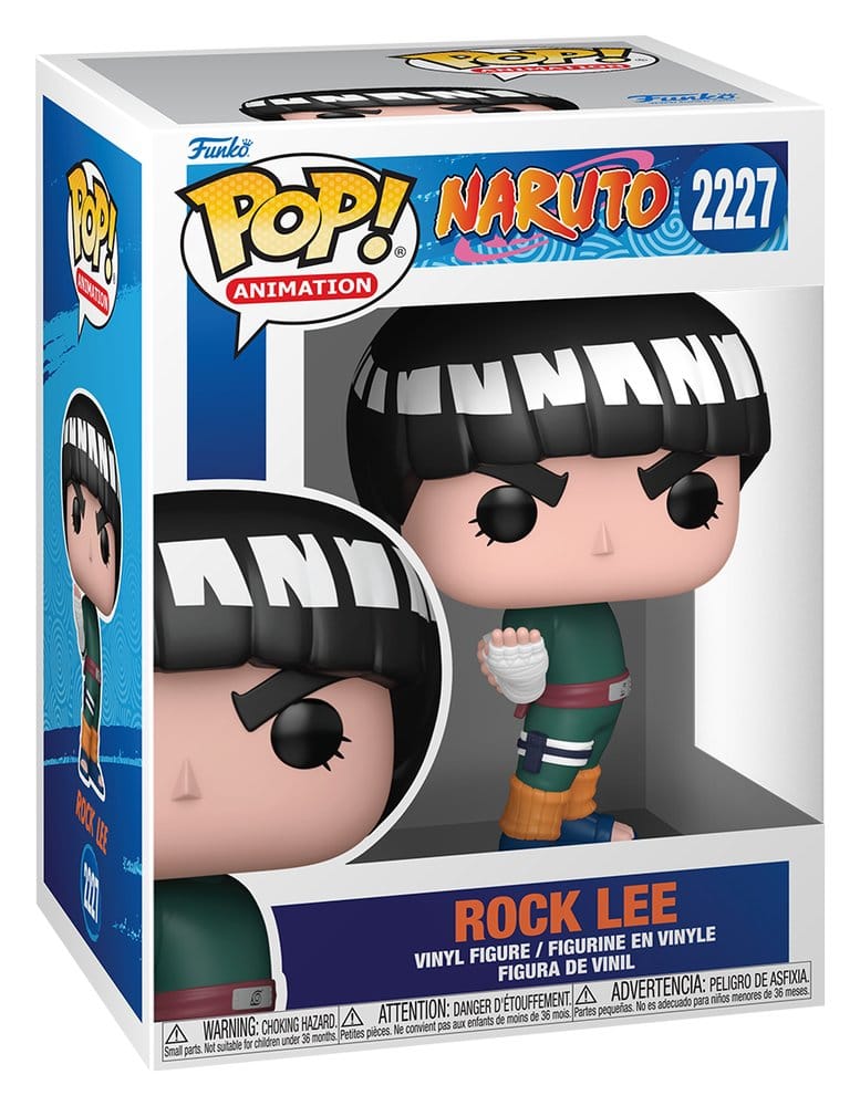 Naruto Classic POP! Animation Vinylfigur Rock Lee 9 cm