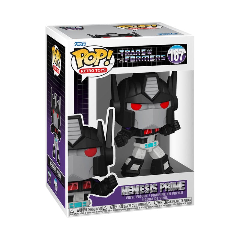 Trasformatori POP! Figura TV in vinile Nemesis Prime 9 cm