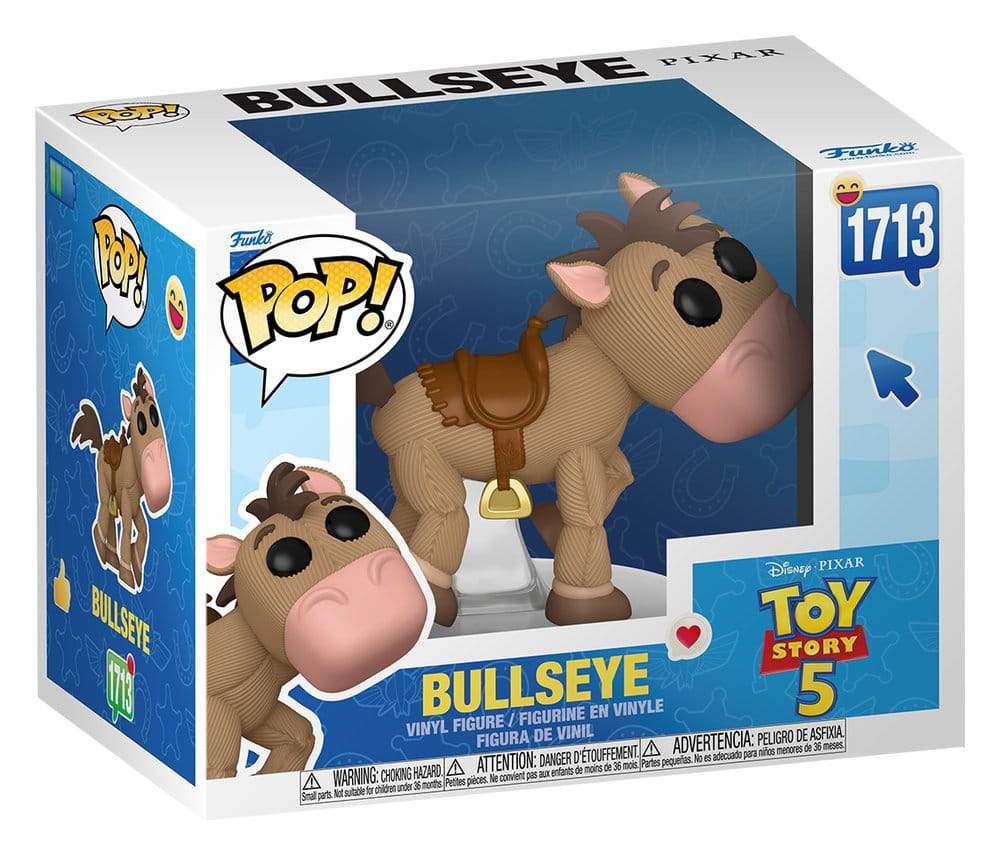 Toy Story 5 POP! Figura in vinile premium Bullseye 9 cm