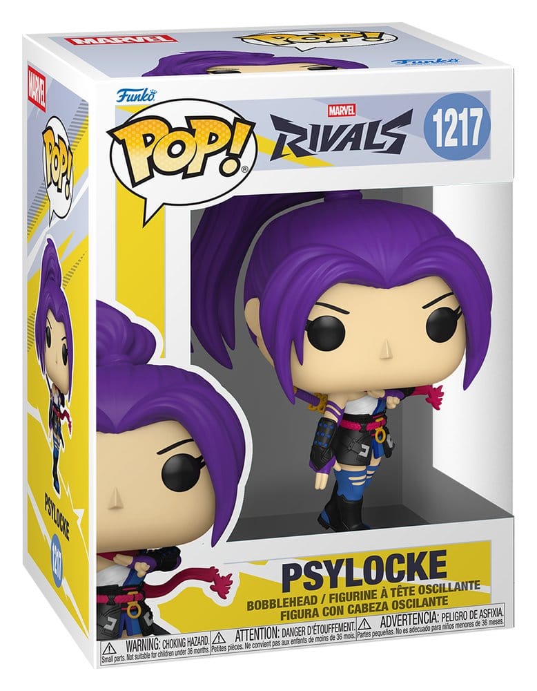 Marvel Rivals POP! Spil Vinyl Figur Psylocke 9 cm