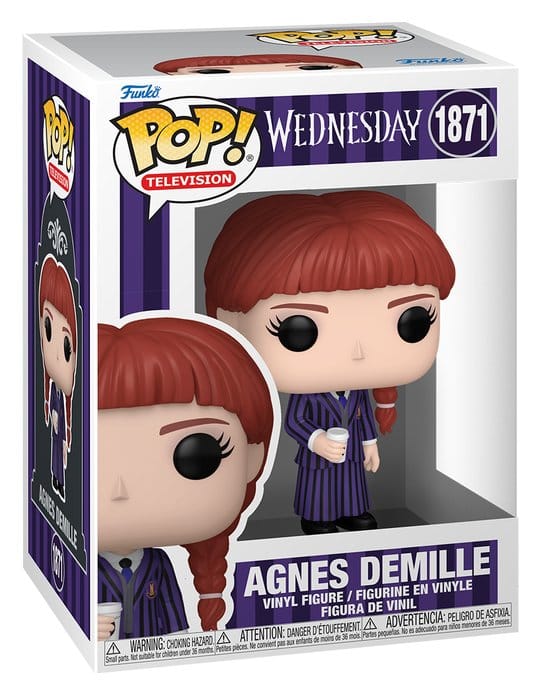 Srijeda POP! TV vinilna figura Agnes Demille 9 cm