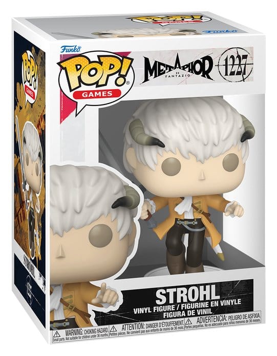Metafor: ReFantazio POP! Spil Vinyl Figur Strohl 9 cm
