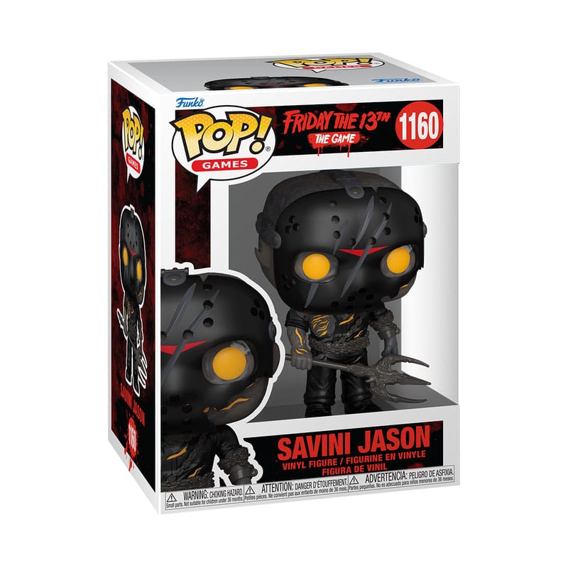 Jason Universe POP! Spel Vinylfigur F13:a- Savini Jason 9 cm
