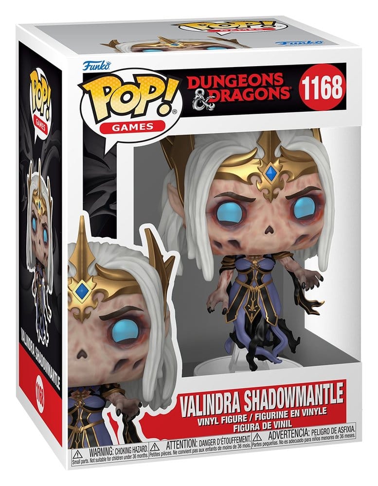 Dungeons & Dragons POP! Spill Vinylfigur Valindra Shadowmantle 9 cm