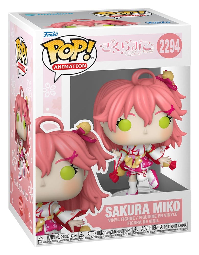 hololive POP! Animasjon Vinylfigur Sakura Miko 9 cm