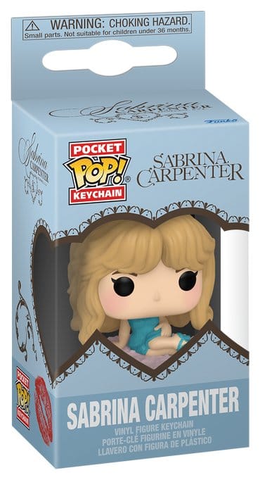 Sabrina Carpenter džepni POP! Vinilni privjesci za ključeve 4 cm Sabrina u spavaćici Prikaz (12)
