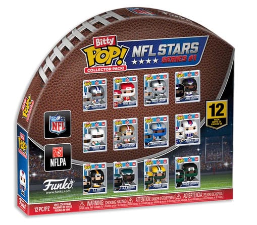 NFL Mali POP! Višestruko pakiranje vinilnih figura od 2,5 cm (12)