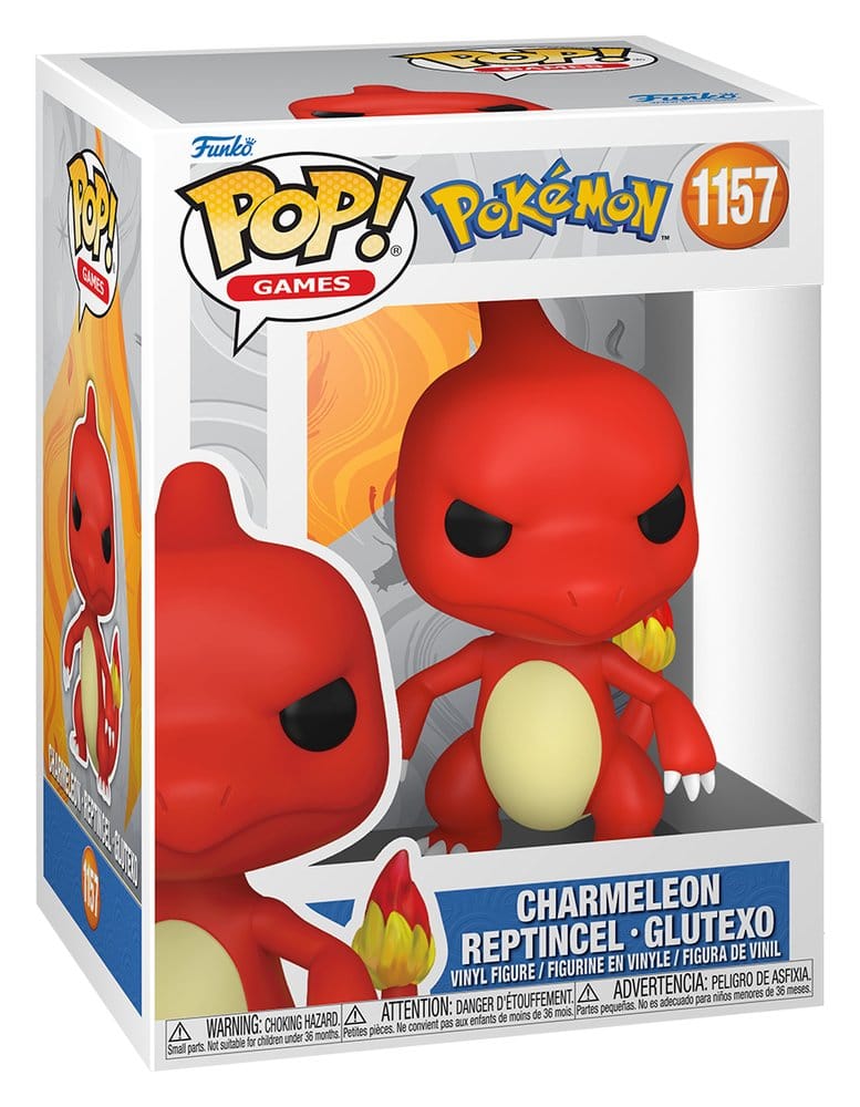 ¡Pokémon POP! Games Vinilo Figura Charmeleon 9 cm