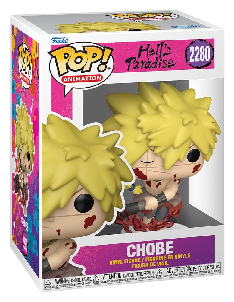 El paraíso del infierno: Jigokuraku POP! Figura Vinilo Animación Chobe 9 cm