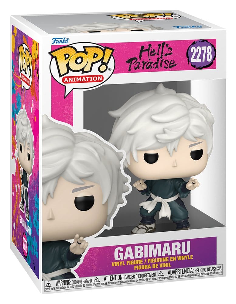 Höllenparadies: Jigokuraku POP! Animations-Vinylfigur Gabimaru 9 cm