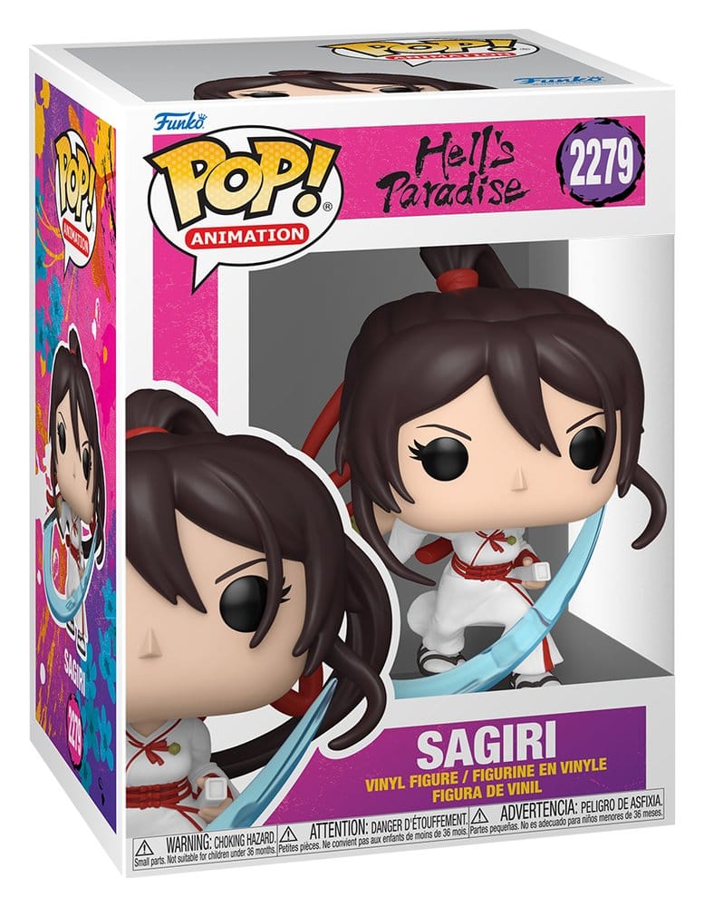 Cehennem Cenneti: Jigokuraku POP! Animasyon Vinil Şekil Sagiri 9 cm