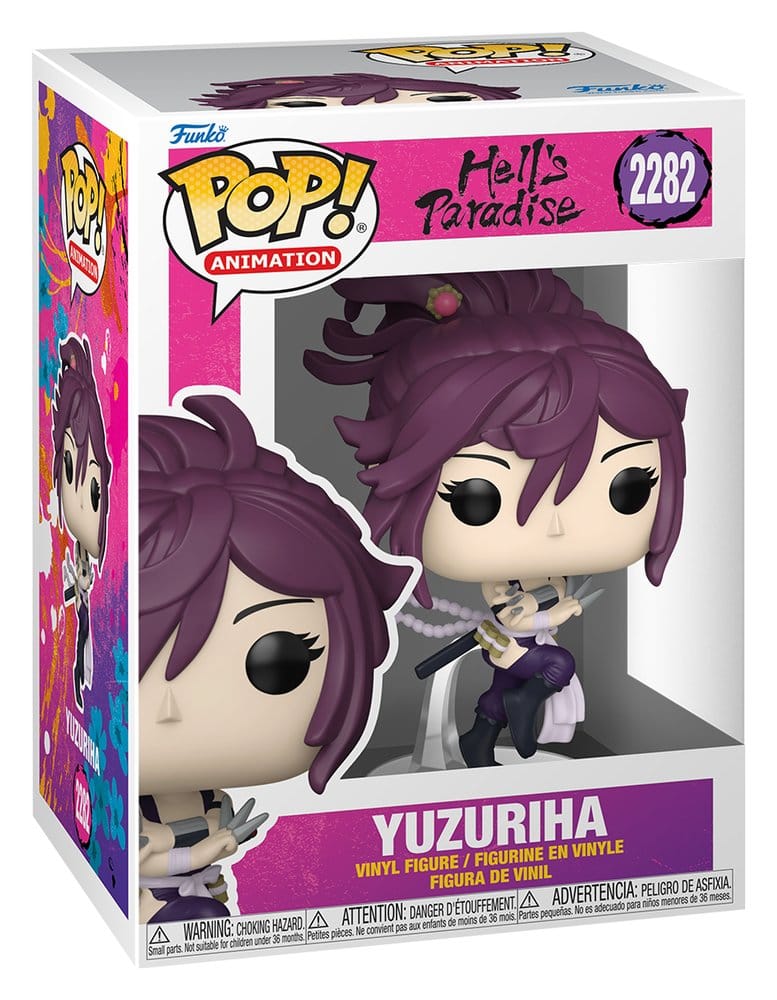 El paraíso del infierno: Jigokuraku POP! Figura Vinilo Animación Yuzuriha 9 cm