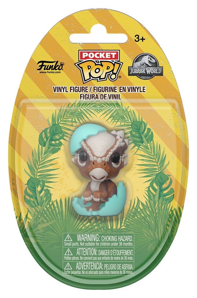 Jurassic World Pocket POP! Æg Vinyl Figurer 2 cm Display (16)