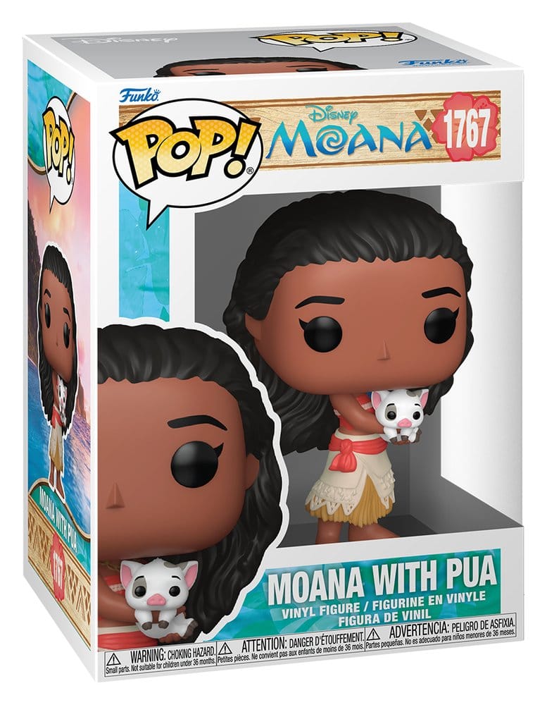 Moana POP! & Buddy Vinylfigur Moana mit Pua 9 cm