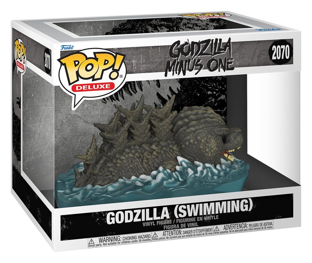 Godzilla POP! Deluxe vinylfigur Godzilla (svømning) 9 cm