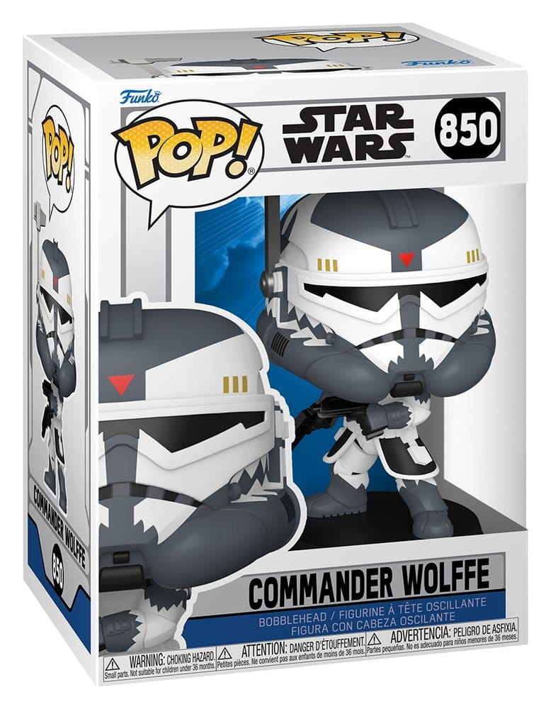 Star Wars Animation POP! Vinylfigur Comm Wolffe 9 cm