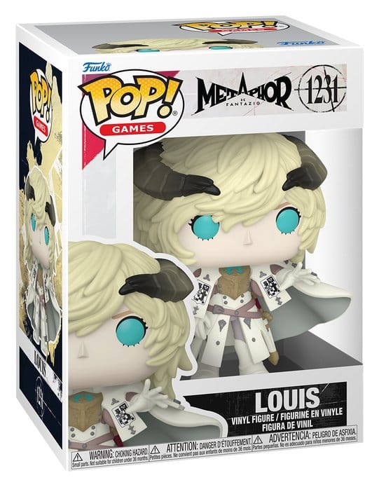Metafor: ReFantazio POP! Spil Vinylfigur Louis Guiabern 9 cm
