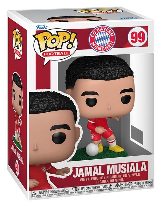 FC Bayern München POP! Fodbold Vinyl Figur Jamal Musiala 9 cm