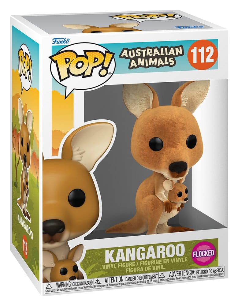 Australske dyr POP! Vinyl Figur Kænguru (FL) 9 cm