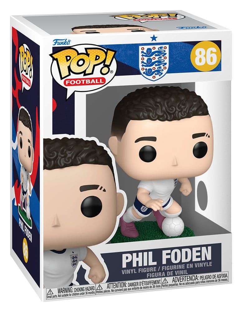 EFL POP! Fodbold Vinyl Figur England- Phil Foden 9 cm