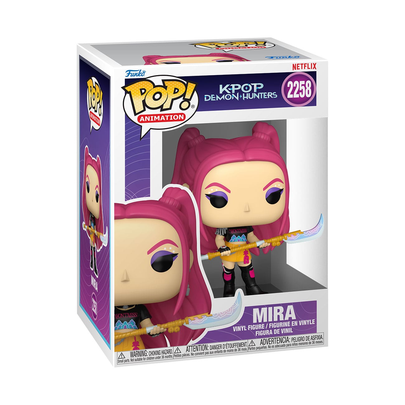 KPop Dæmonjægere POP! Animation Vinyl Figur Mirai 9 cm