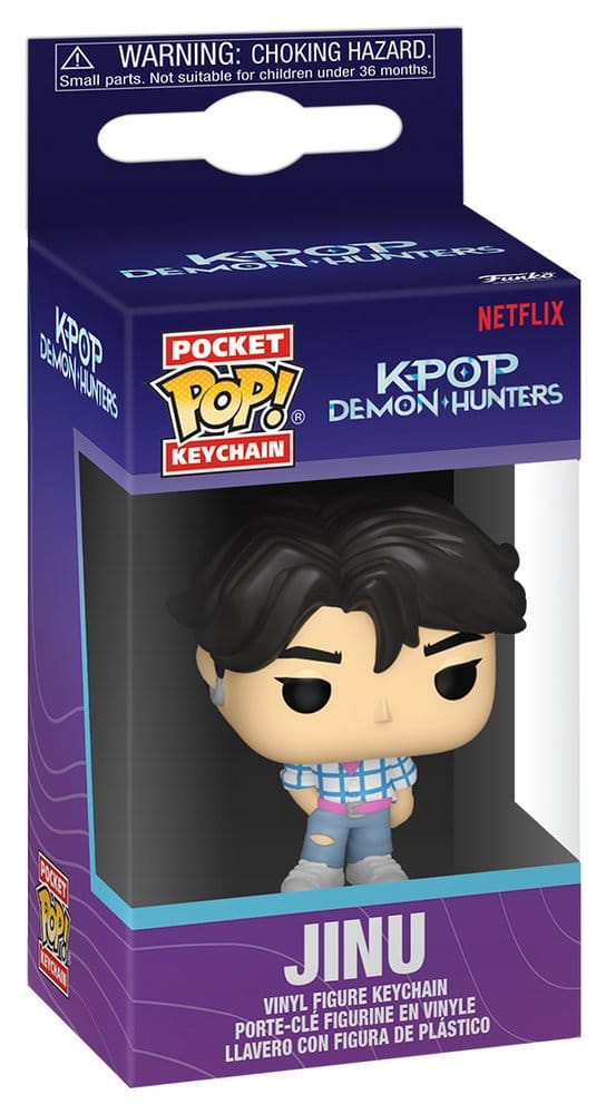 KPop Dämonenjäger POP! Vinyl-Schlüsselanhänger 4 cm Zoey Display (12)