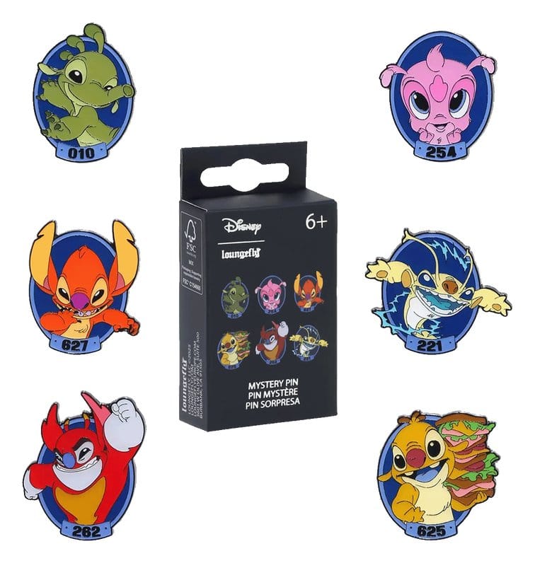 Lilo & Stitch Mini Figurines Expériences PDQ Présentoir 5 cm (12)