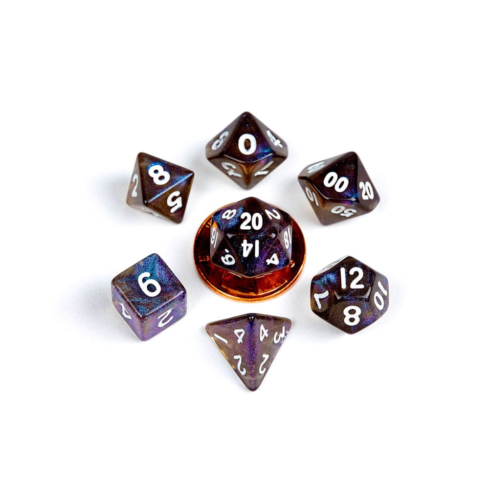 Fanroll Mini Dice Set Stardust Galaxy (7)