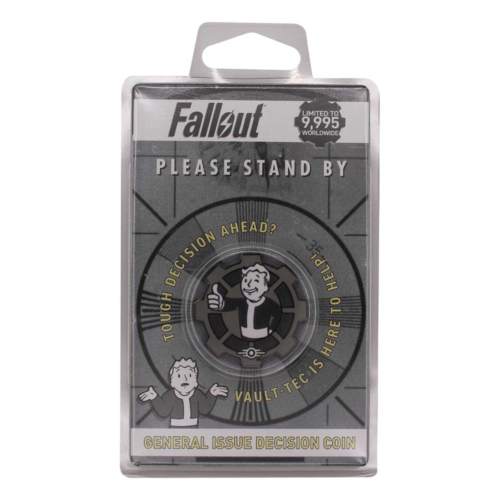 Fallout verzamelmunt Decision Black & White Limited Edition