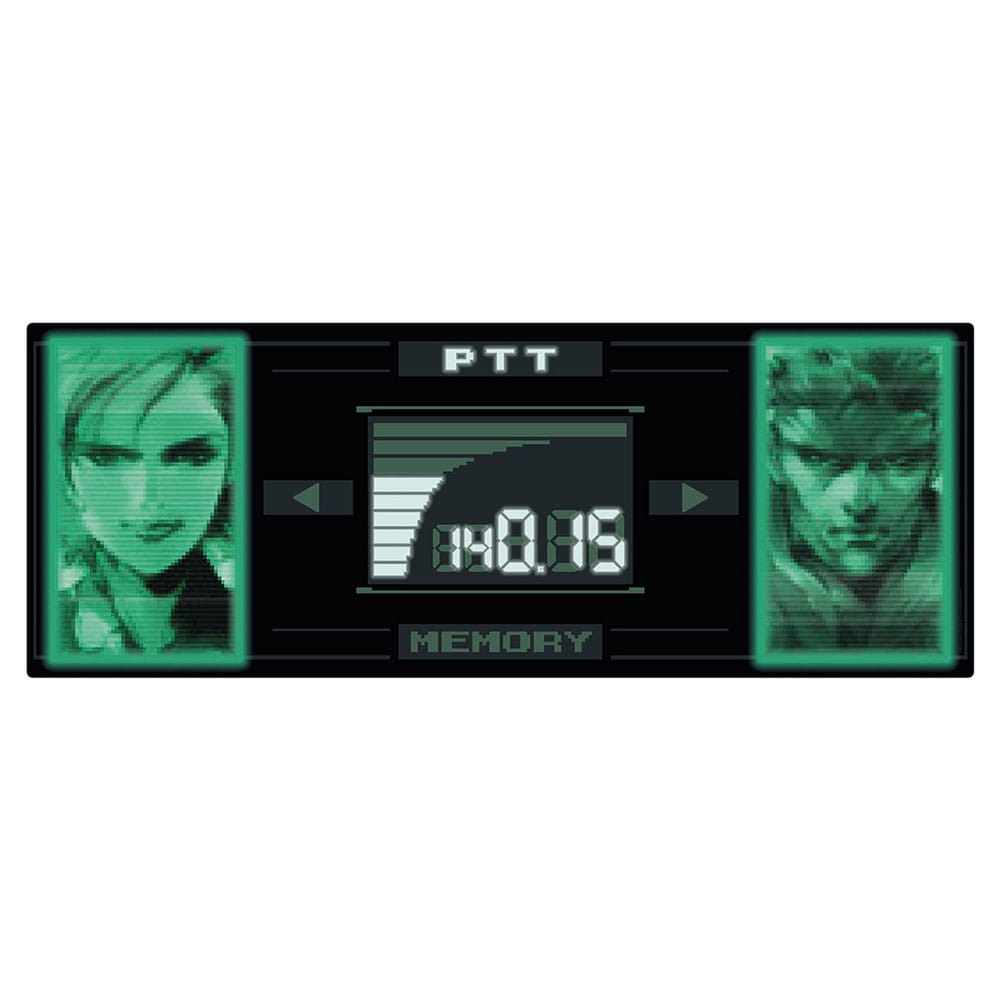 Metal Gear Solid Desk Pad & Coaster Set Solid Snake X Raiden Limited Edition