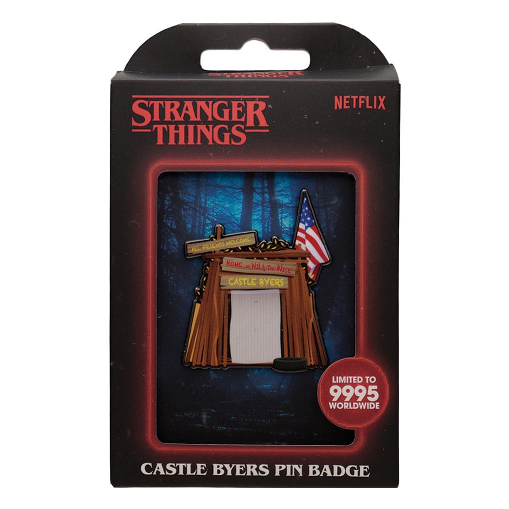 Spilla di Stranger Things Castle Byers in edizione limitata