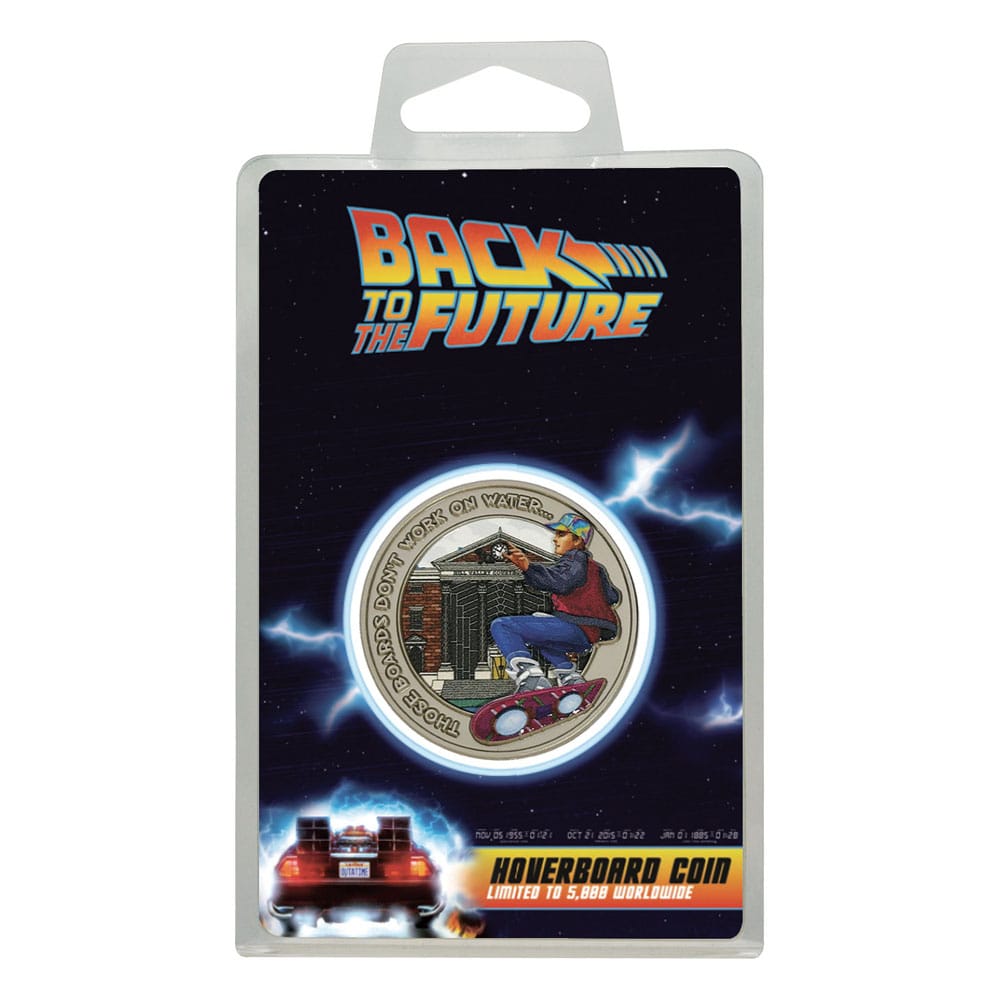 Tillbaka till framtiden Collectable Coin Hoverboard Limited Edition