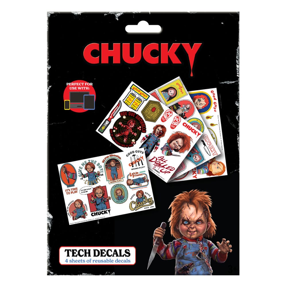 Chucky Tech-stickerpakket