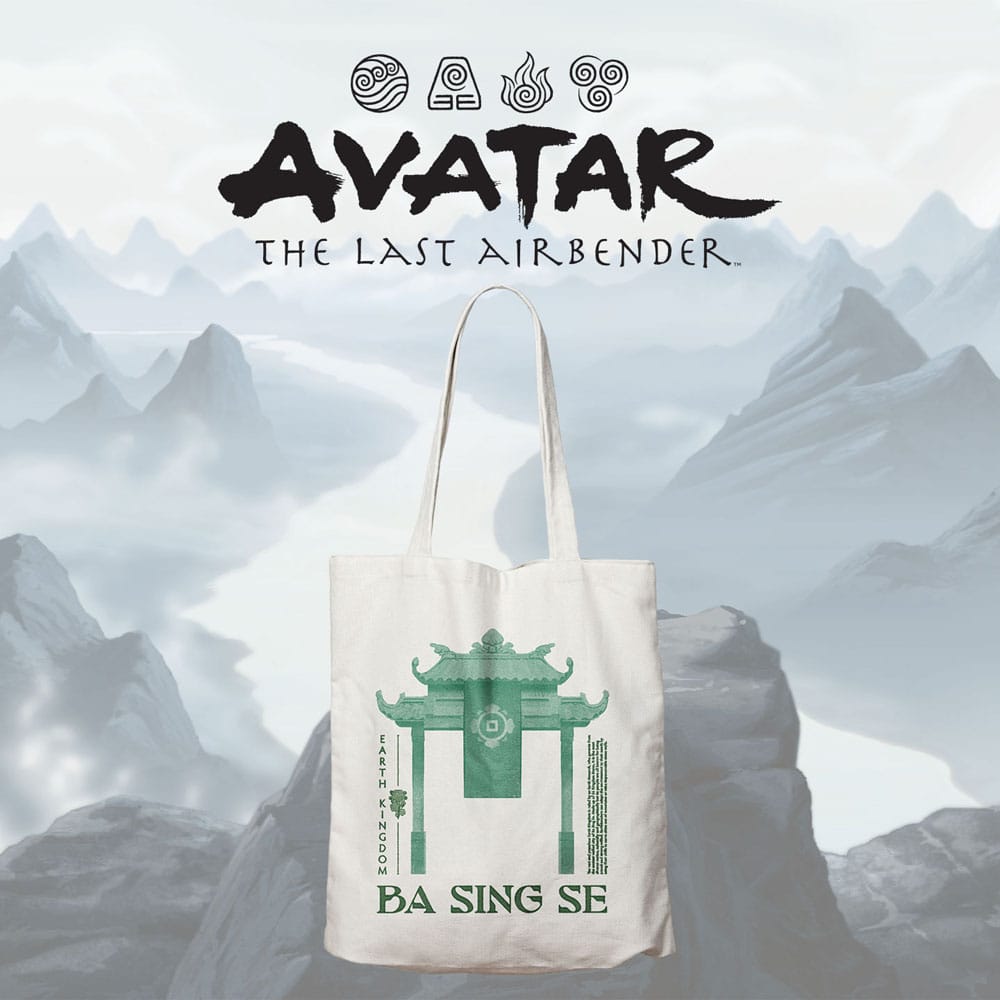 Avatar den sidste airbender tote taske ba sing se