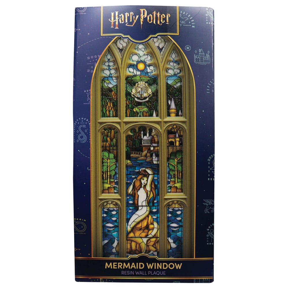 Harry Potter Placa de resina Sirena Vidriera