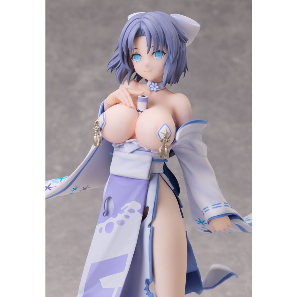 Azur Lane X Shinobi Maestro Senran Kagura New Link PVC Estatua 1/7 Yumi 25 cm
