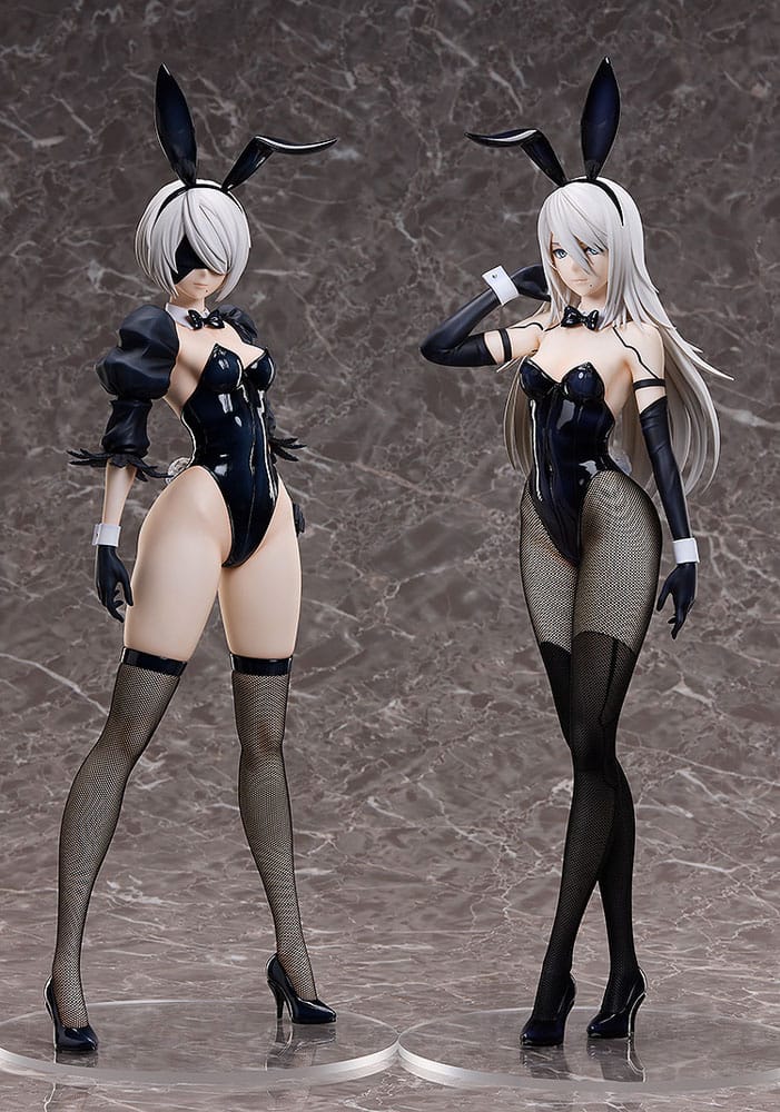 NieR:Automata Ver1.1a Estatua de PVC 1/4 A2 (YoRHa Type A No. 2): Bunny Ver. 50cm