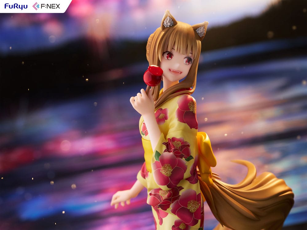 Estatua de PVC de especias y lobos 1/7 Holo Yukata Ver. 23 cm