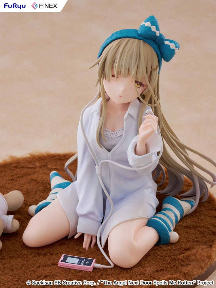 De engel naast de deur verwent me rot F:Nex PVC-beeld 1/7 Mahiru Shiina Relax Ver. 14 cm