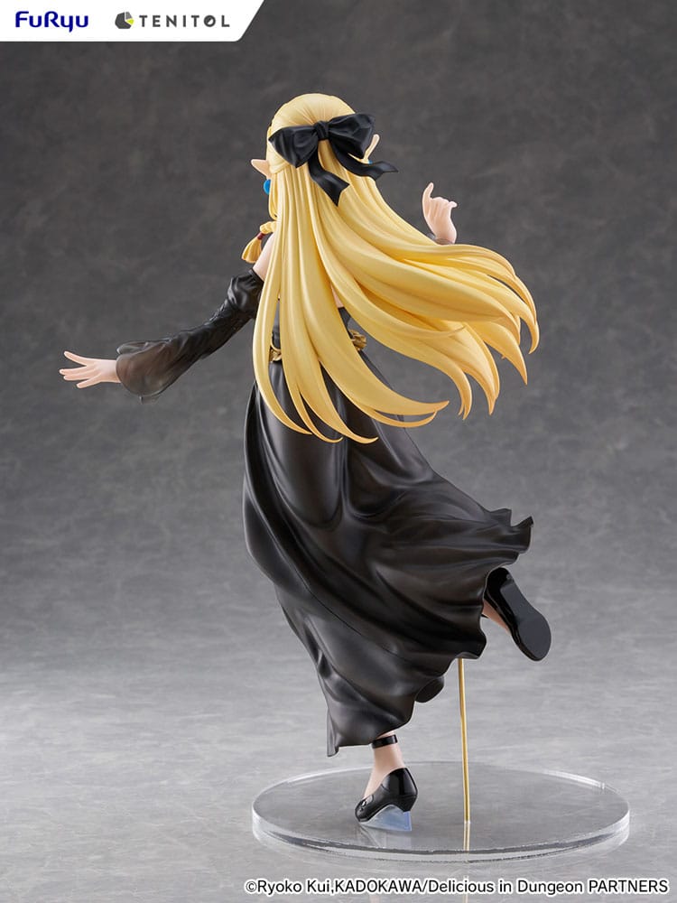 Deilig i Dungeon Tenitol Tall PVC Statue Marcille Kjole stil Ver. 28 cm