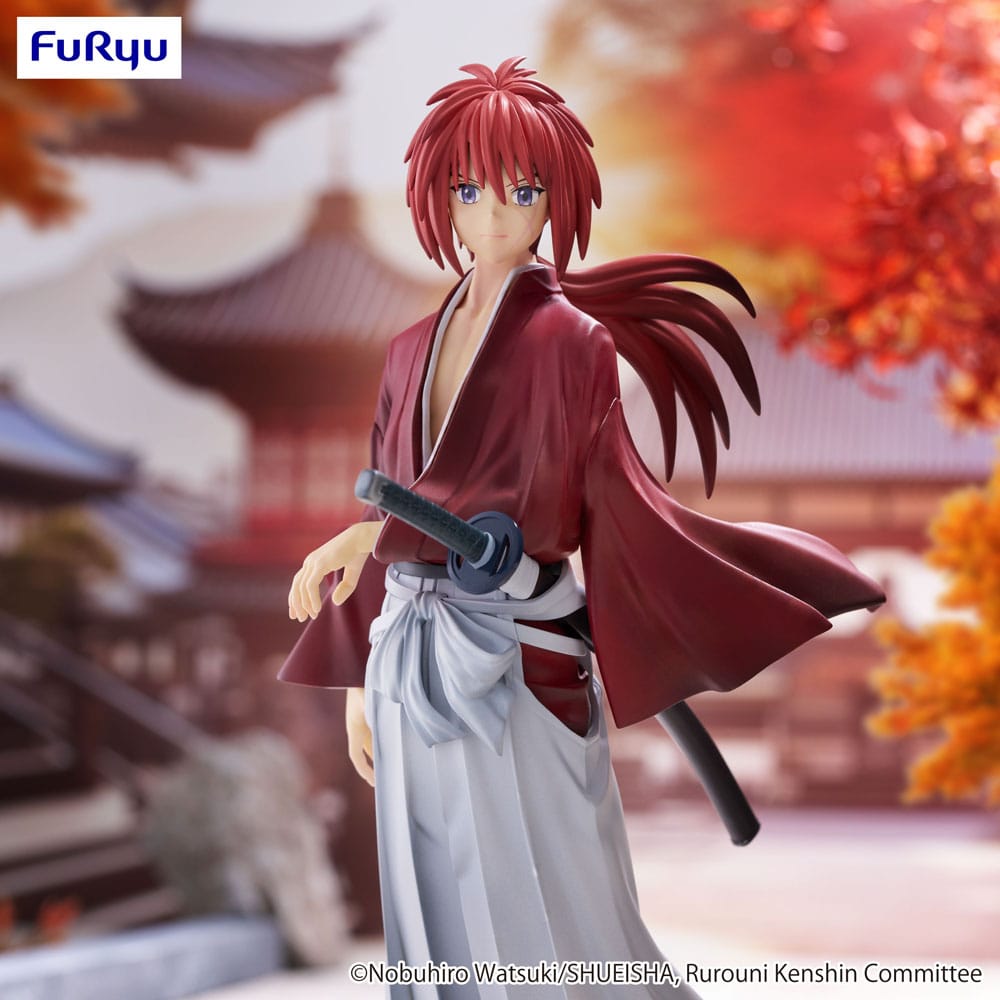 Rurouni Kenshin: Meiji Kenkaku Romantan Trio-try-it PVC Statue Kenshin Himura 19 cm