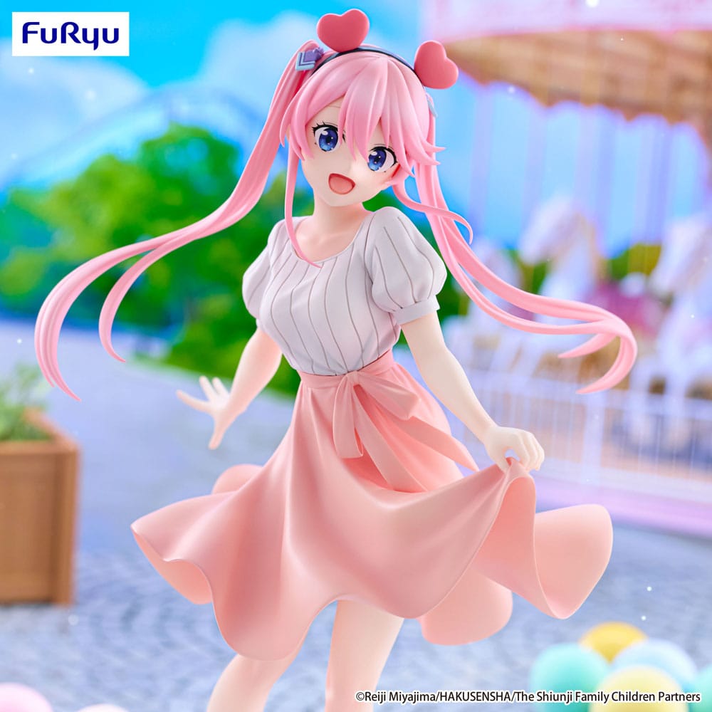 Estatua de PVC Trio-Try-iT de niños de la familia Shiunji Shiunji Ouka: Día del parque temático Ver. 21cm