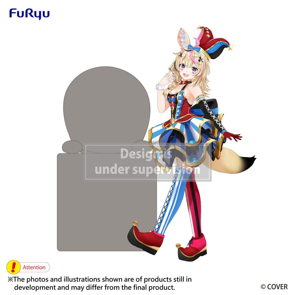 Hololive Production Statue PVC Hikkake Omaru Polka 10 cm