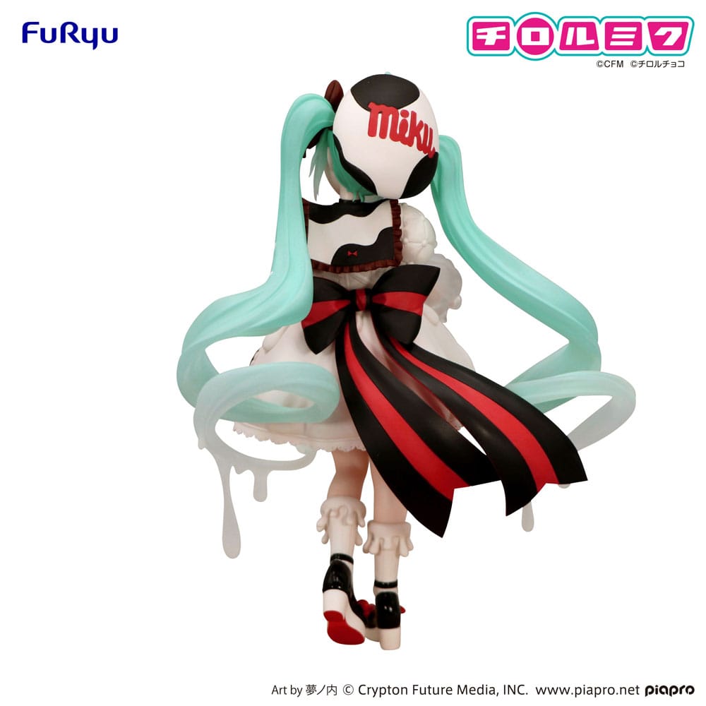 Hatsune Miku x Tirol Choco Trio-Try-iT PVC-Statue Hatsune Miku Milk Ver. 18 cm